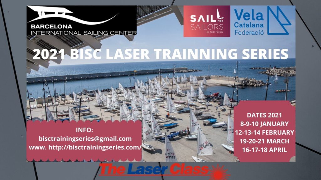 The Laser Class - Winter Laser sailing trainig series in Barcelona, Spain